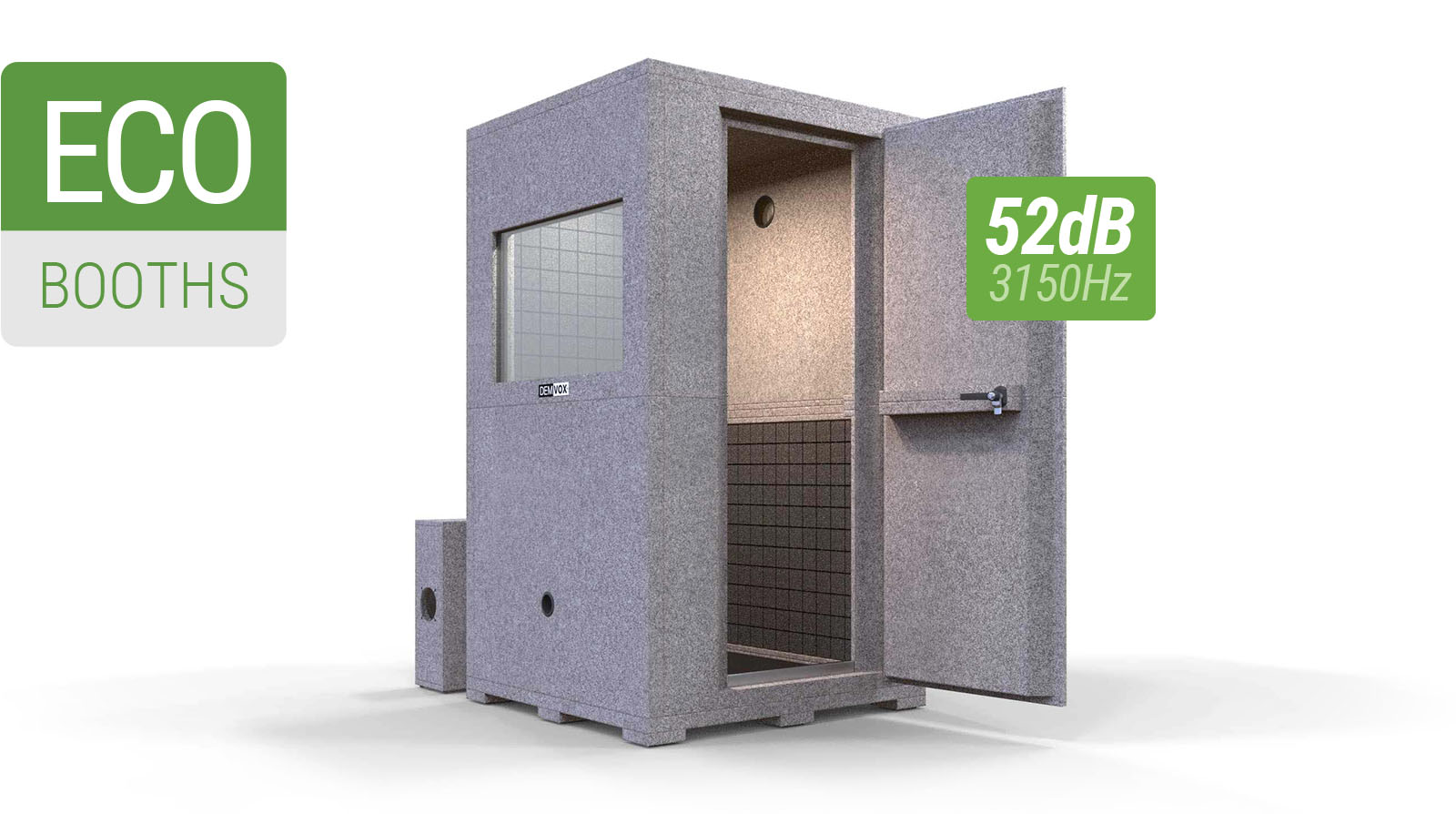 Demvox sound isolation booth ECO
