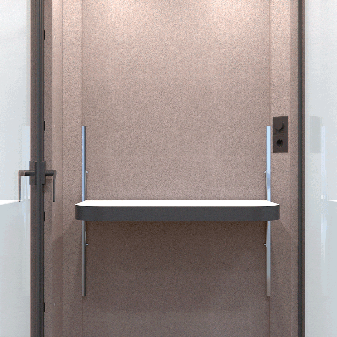 office booth accesories