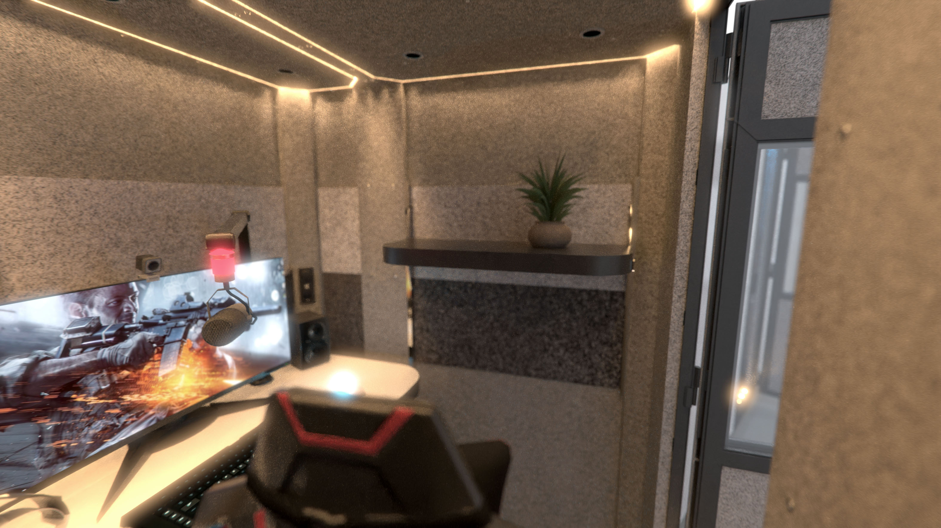 gaming soundproof booths